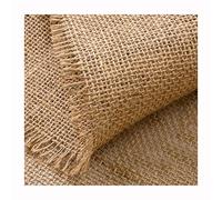 Rollo de Arpillera Natural Tela por Metros de Arpillera Para Manualidades Textiles, Decoraciones - Ancho 150cm(Color:Style1)