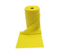 Rollo de Banda de Resistencia Amarilla 25 m Ligera