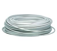 Rollo de cable de Antena TV- Satélite-TDT | Color blanco | Longitud 100 metros