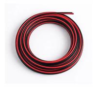 Rollo de Cable Transparente de 10 m 22 AWG, Cable 2 Hilos de Cobre Estañado para 12 V, Flexible para Tiras LED, Iluminación, Automoción, Electrónica, Reparaciones y Proyectos DIY