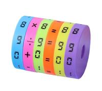 Rollo de cálculo de matemáticas, juguete de matemáticas, juguete aritmético magnético de aprendizaje, regalo para niños y niñas
