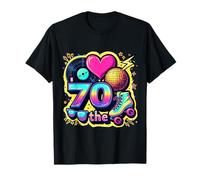 Rollo de Casete Retro I Love The 70s, Vinilo Funky Party 70s Camiseta