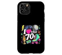 Rollo de Casete Retro I Love The 70s, Vinilo Funky Party 70s Carcasa para iPhone 11 Pro