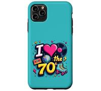Rollo de Casete Retro I Love The 70s, Vinilo Funky Party 70s Carcasa para iPhone 11 Pro MAX