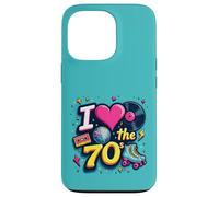 Rollo de Casete Retro I Love The 70s, Vinilo Funky Party 70s Carcasa para iPhone 13 Pro