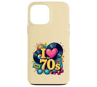 Rollo de Casete Retro I Love The 70s, Vinilo Funky Party 70s Carcasa para iPhone 13 Pro MAX
