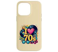 Rollo de Casete Retro I Love The 70s, Vinilo Funky Party 70s Carcasa para iPhone 14 Pro MAX