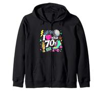 Rollo de Casete Retro I Love The 70s, Vinilo Funky Party 70s Sudadera con Capucha