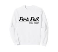 Rollo de Cerdo con Huevo y Queso Retro New Jersey State Taylor Graphic Sudadera