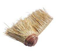 Rollo de césped artificial ignífugo de paja de palma para patio al aire libre, césped sintético para cenador y paraguas, decoración hawaiana, duradero, rollo de 0.5 x 19.7 x 118 pulgadas, fácil