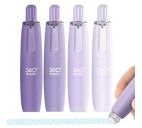 Rollo de cinta adhesiva de doble cara - 4,9 m bolígrafo adhesivo fuerte de doble cara | Rollo de cinta adhesiva, para manualidades, diario, papel fotográfico, oficinas, casa, escuela, creación de