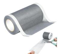 Rollo de cinta adhesiva para pantalla, cinta recortable, accesorio de protección de puerta, herramienta de reparación, marco compacto de 5 x 500 cm para el hogar, dormitorio, salón, porche, terraza e