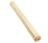 Rollo de cinta de mimbre de ratán, correa de mimbre de ratán de plástico, rollo de ratán de malla abierta para proyectos de decoración del hogar, muebles, sillas, armarios, camas, pantallas, puertas