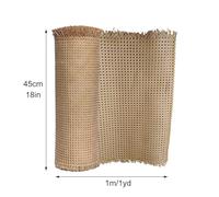 Rollo de cinta de ratán para proyectos creativos del hogar, perfecto para muebles y usos decorativos (M)