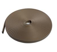 Rollo de cinta de seguridad antideslizante de PVC para escaleras, escalones y rampas, 40 x 8 mm, 10 m, color negro, perfecta para soluciones de suelo del hogar y la oficina