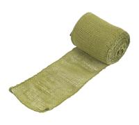 Rollo de cinta de yute para manualidades BambooMN de 5,5"""" de ancho y color de arpillera, 3 unidades