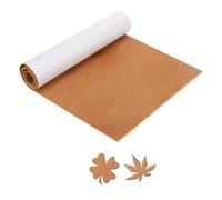 Rollo de corcho autoadhesivo, 250 cm x 20 cm, corcho de 2 mm de grosor, autoadhesivo, para decoración de pared, proyectos de bricolaje, construcción de maquetas, notas en casa, fotos