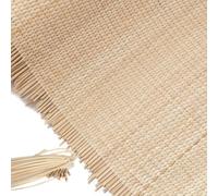 Rollo de Correas de Ratán, 45cm de Ancho Ratan Natural Rollo por Metros, Rejilla Mimbre para Muebles para Silla Gabinete Decoración del Hogar(50x300cm)