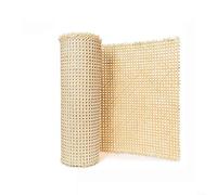 Rollo de correas de ratán natural para reparación de sillas, hoja de caña de malla de 7-8 mm, material de mimbre sintético de polietileno para restauración de muebles, pantalla de puerta de gabinete