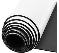 Rollo de espuma autoadhesiva de caucho celular, autoadhesivo, 300 mm (ancho) x3 mm (diámetro) x3 m (L) multifuncional, placa de espuma de neopreno, fácil de cortar, placa de goma celular DIY (negro)