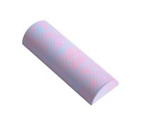 Rollo de espuma Half Round - Half Fascia Roll, medio rodillo de espuma, rodillo de espuma semicircular | Pilates Stiring Training Equipment for Fitness Training, Mascle Massage Supplies