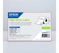 Rollo de etiquetas Epson alto brillo 102 x 51 mm C33S045717, 2.310 etiquetas