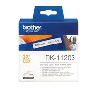 Rollo de etiquetas precortadas brother dk11203