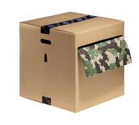 Rollo de fieltro aglutinante universal HAM-O® PIG, modelo universal, en caja dispensadora de cartón, longitud 46 m