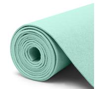 Rollo de fieltro azul petróleo claro, fieltro por metros, 40 cm x 250 cm x 3 mm, para manualidades, manualidades, decoración, fieltro de poliéster, para manualidades, decoración