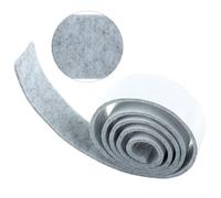 Rollo de fieltro resistente para almohadillas de muebles para suelos duros, para s reduce, para s NoiFor se y preventFor s para daños en la superficie para DeFor sk y patas de silla para s (gris 3 mm