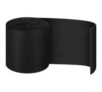 Rollo de filtro de ventilación Ridge de larga duración con carbón activado y soporte de metal, resistente a los rayos UV y al agua para un flujo de aire eficiente del ático, tamaño 9.8 pulgadas x 32.8