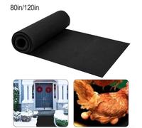 Rollo de forro de fieltro resistente para uso en jardín, para cestas colgantes, macetas y revestimientos personalizados (12 x 120 pulgadas)