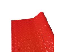 Rollo de goma para suelo de PVC, cortable, para garaje, almacén, gimnasios, remolque, camioneta, 1,5 m x 5 m