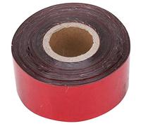Rollo de lámina de estampación en caliente, lámina dorada para máquina de estampación en caliente, papel de bronceado de 3 cm x 120 m con superficie lisa para decoración de papel, (Roja)