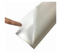 Rollo de lámina de Revestimiento for Coche de Vinilo de Fibra de Carbono 3D de 500mm x 2000mm, Pegatinas y calcomanías for Coche, Accesorios for Motocicleta y automóvil (Color : Transparent, Size :