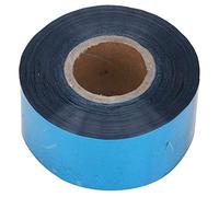 Rollo de lámina para estampación en caliente, lámina dorada para máquina de estampación en caliente, papel de bronceado de 3 cm x 120 m para cuero, tela, papel, madera y decoración (Azul)