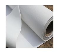 Rollo de lienzo de algodón, Rollo de lona for pintar materiales múltiples, imprimados con aceite, acrílico, algodón y lino, 0,28 mx 5m(280g Pure Cotton)