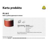 Rollo de lija klingspor ps18e 150mm grano 36 (30m) - alta calidad con