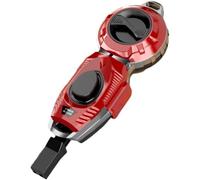 Rollo de línea de tiza retráctil automático con rollo integrado para marcar en construcción y carpintería, rollo de línea de tiza de metal para carpinteros