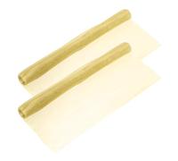 Rollo de malla cobre, paquete 2 mallas latón, 100 40 x 13 pulgadas, alambre tejida, filtro, grueso y denso for herramienta pantalla señal no magnética