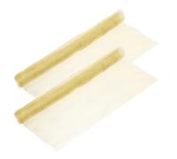 Rollo de malla cobre, paquete 2 mallas latón, 40" x 13" 40 alambre tejido filtro grueso y denso for herramienta pantalla señal no magnética