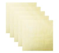 Rollo de malla cobre, paquete 5 mallas latón, 30,9" x, alambre tejida, filtro, grueso y denso for herramienta pantalla señal no magnética(120 Mesh)