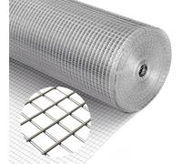 Rollo de malla de alambre soldado de acero inoxidable, paño de hardware para gallinero y protección de huertos