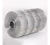 Rollo de Malla de Alambre Soldado de Acero Inoxidable para gallinero, 1 x 10 cm, Resistente, para gallineros, 1,2 x 15 m (47,2 x 49,2 pies) para una protección Duradera.