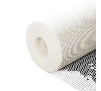 Rollo de malla de fibra de vidrio, La fibra de vidrio varios tamaños Multicolor3-5mm rinde el refuerzo la pared del rollo malla reparación estuco(White,200mx0.4cm)