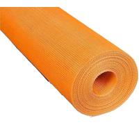 Rollo de malla de fibra de vidrio, La fibra de vidrio varios tamaños Multicolor3-5mm rinde el refuerzo la pared del rollo malla reparación estuco(Orange,100mx0.3cm)