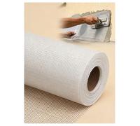 Rollo de malla de fibra de vidrio resistente a los álcalis, malla de refuerzo de pared antigrietas for masilla interior, aislamiento exterior y enlucido(90g/㎡-1x50 meters)