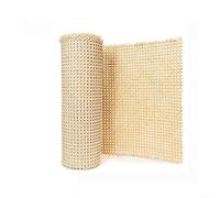 Rollo de malla de ratán para proyectos de bricolaje y bastones de silla, y material transpirable para aplicaciones de decoración del hogar (K)