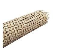 Rollo de Malla de ratán Tejido de 80x200 cm: lámina de Malla Tejida Adecuada para decoración del hogar, Pieles, cabañas y sillas; Ideal para proyectos de Manualidades y diseño de Interiores.