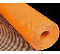 Rollo de malla ligera for reparación de estuco de fibra de vidrio: alta resistencia y estabilidad for yeso y hormigón(Orange,50mx0.4cm)
